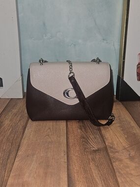 Coach Tammie Nwot Colorblock Leather Shoulder Bag